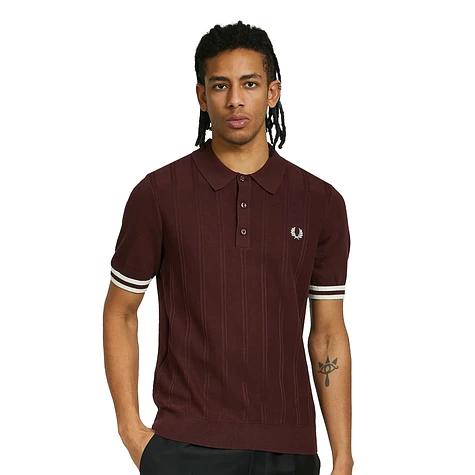 Fred Perry - Tipping Texture Knitted Shirt
