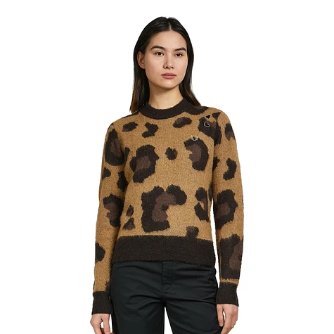 Fred Perry x Amy Winehouse Foundation - Leopard Jumper