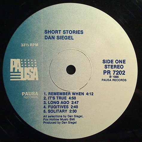 Dan Siegel - Short Stories