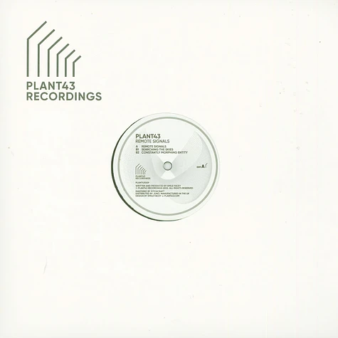 Plant43 - Remote Signals Green Vinyl Edition