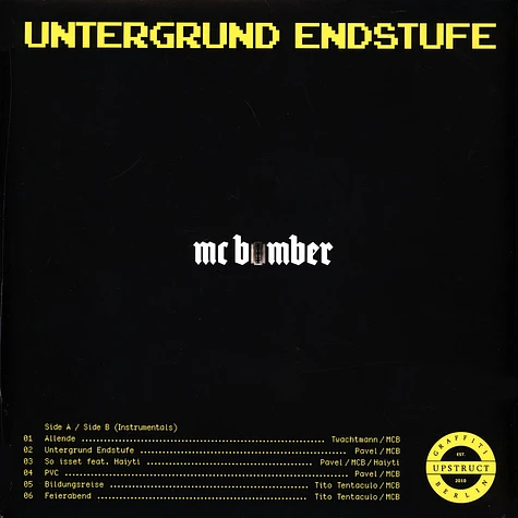 MC Bomber - Untergrund Endstufe