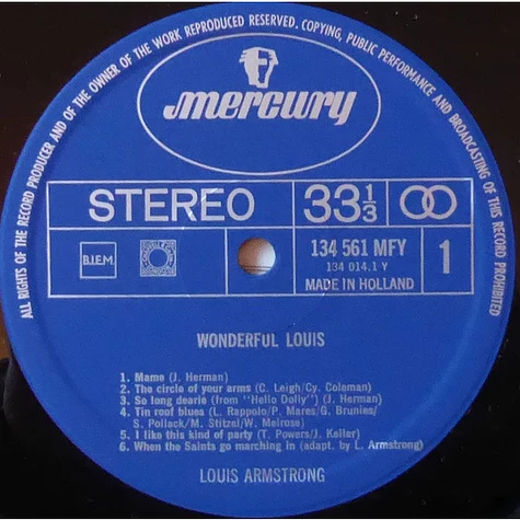 Louis Armstrong - Wonderful Louis