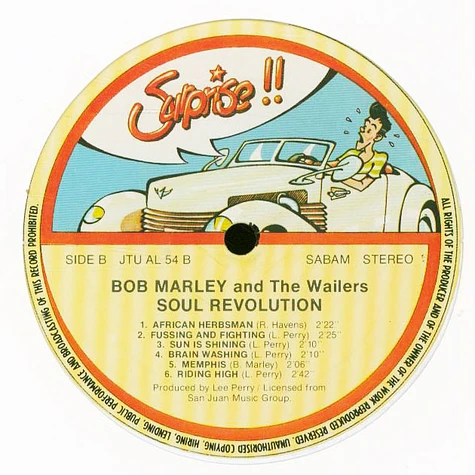 Bob Marley & The Wailers - Soul Revolution