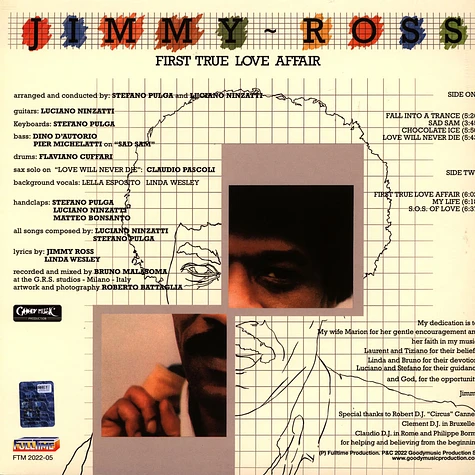 Jimmy Ross - First True Love Affair Yellow Vinyl Edition