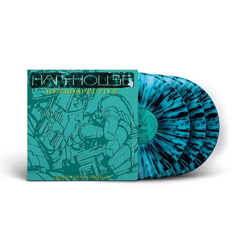 V.A. - Destination Berlin Turquoise Splatter Vinyl Edition