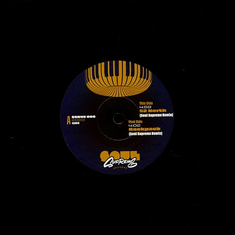 Gallowstreet, Shamis & Rebiere - 52 North (Soul Supreme Remix) / Backpack (Soul Supreme Remix)