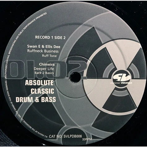V.A. - Slammin' Vinyl Present Absolute Classic Drum & Bass
