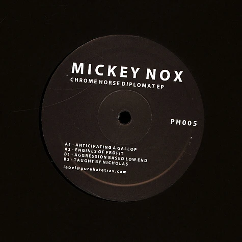 Mickey Nox - Chrome Horse Diplomat EP