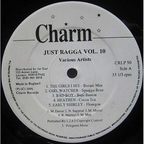 V.A. - Just Ragga Volume 10