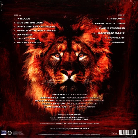 Lionheart - Second Nature Gold Vinyl Edition
