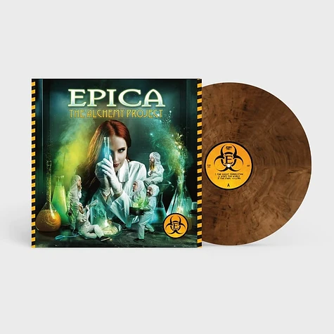 Epica - The Alchemy Project Clear / Red / Black Marbled Vinyl Edition