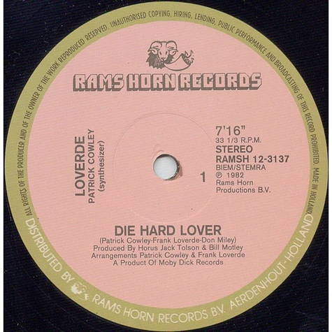 Loverde - Die Hard Lover