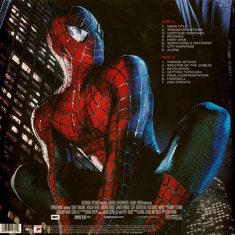 Danny Elfman - OST Spider-Man Score Black Vinyl Edition