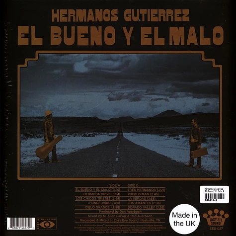 Hermanos Gutiérrez - El Bueno Y El Malo Aztec Gold Vinyl Edition