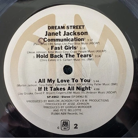 Janet Jackson - Dream Street