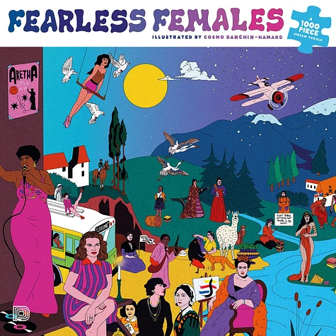 Cosmo Danchin-Hamard - Fearless Females - A 1000 Piece Jigsaw Puzzle