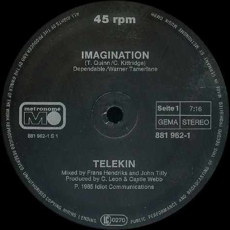 Telekin - Imagination