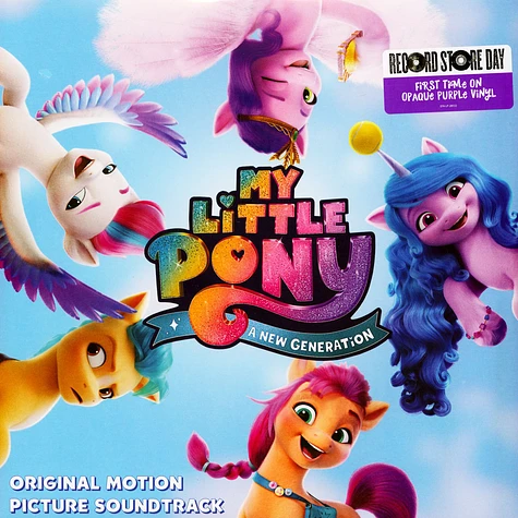 My Little Pony - OST A New Generation Black Friday Record Store Day 2022 Opaque Purple Vinyl Edition