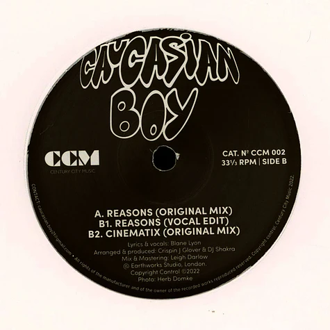 Caucasian Boy - Reasons / Cinematix