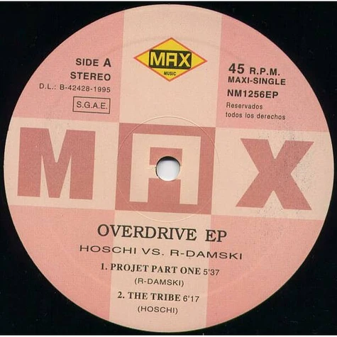 Hoschi vs. R-Damski / Mark N-R-G - Project Part One / There Is No Return: Overdrive EP