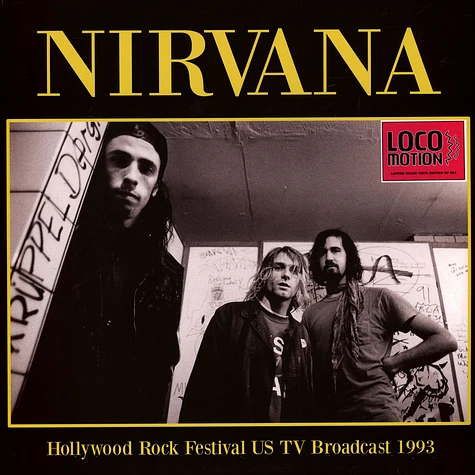 Nirvana - Hollywood Rock Festival Us Tv Broadcast 1993 White Vinyl Edition