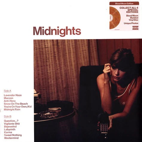 Taylor Swift - Midnights Blood Moon Vinyl Edition