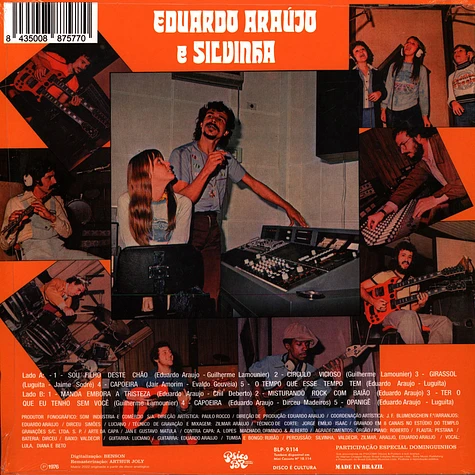 Eduardo Araujo & Silvinha - Sou Filho Desse Chao