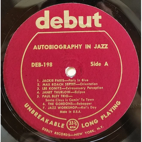 V.A. - Autobiography In Jazz