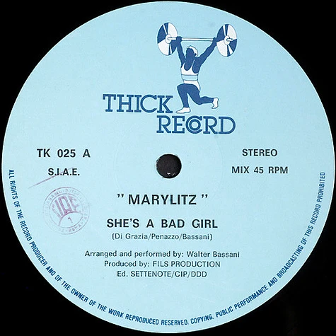Marilytz - She's A Bad Girl