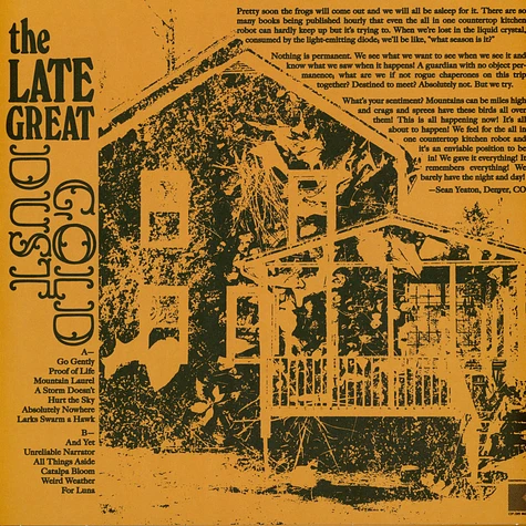 Gold Dust - The Late Great Gold Dust