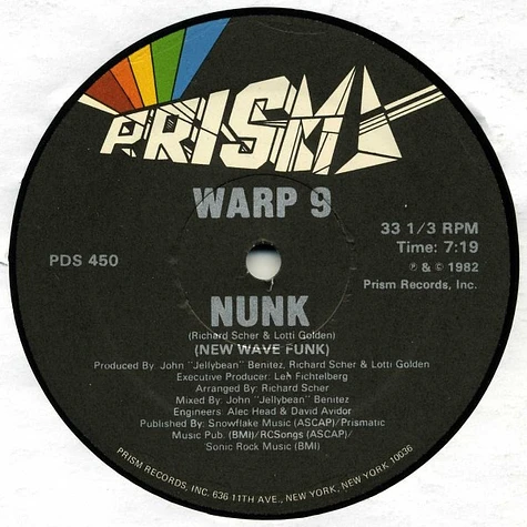 Warp 9 - Nunk (New Wave Funk)