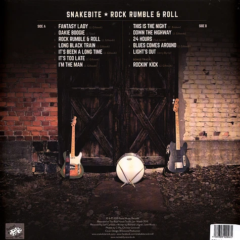 Snakebite - Rock Rumble & Roll