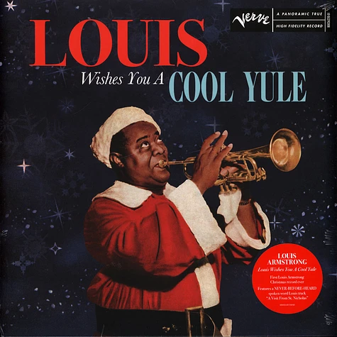 Louis Armstrong - Wishes You A Cool Yule Red Vinyl Edition