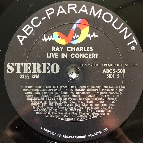 Ray Charles - Ray Charles Live In Concert