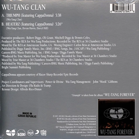 Wu-Tang Clan - Triumph / Heaterz