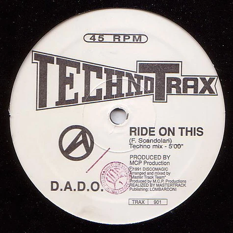 D.A.D.O. - Ride On This