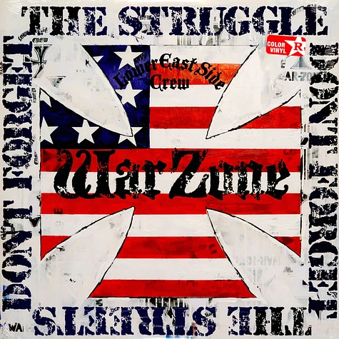 Warzone - Don't Forget The Struggle, Don't Forget The Streets Colored Vinyl Edition