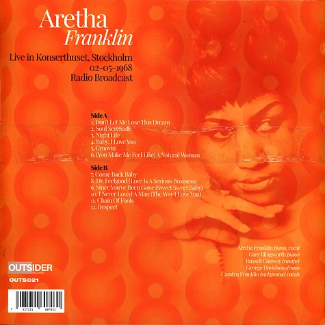 Aretha Franklin - A Natural Woman...In Sweden