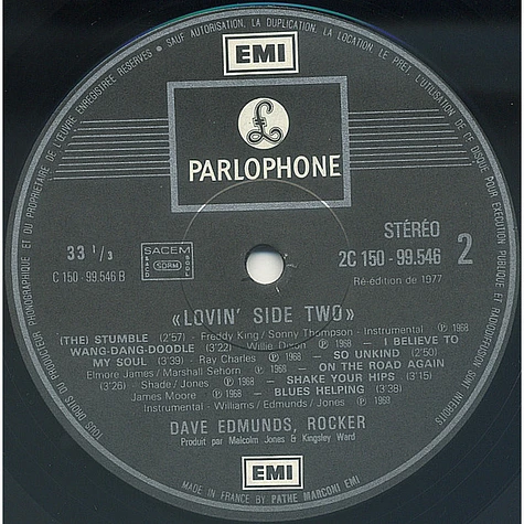 Dave Edmunds - Dave Edmunds, Rocker: Early Works 1968/1972