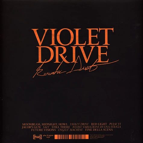 Kerala Dust - Violet Drive Black Vinyl Edition