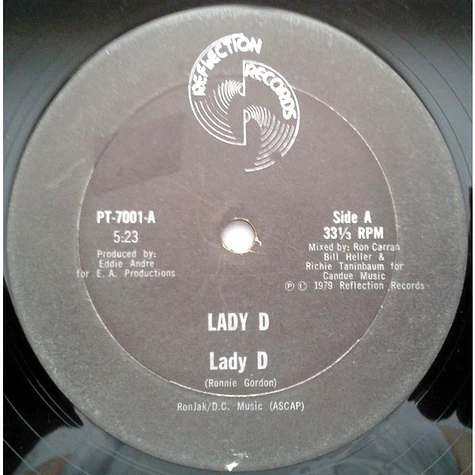 Lady D / MC Tee - Lady D / Nu Sounds