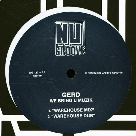 Gerd - We Bring U Muzik