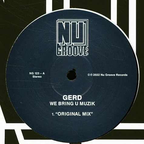 Gerd - We Bring U Muzik