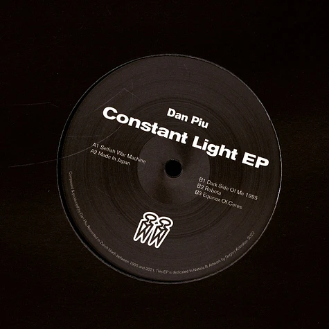 Dan Piu - Constant Light EP