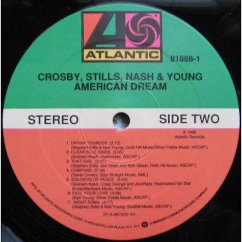 Crosby, Stills, Nash & Young - American Dream