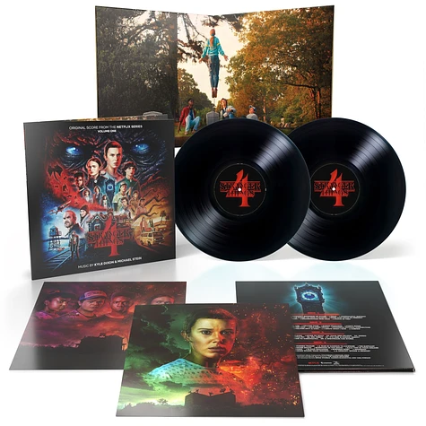 Kyle Dixon & Michael Stein - Stranger Things 4: Volume 1 Original Score Black Vinyl Edition