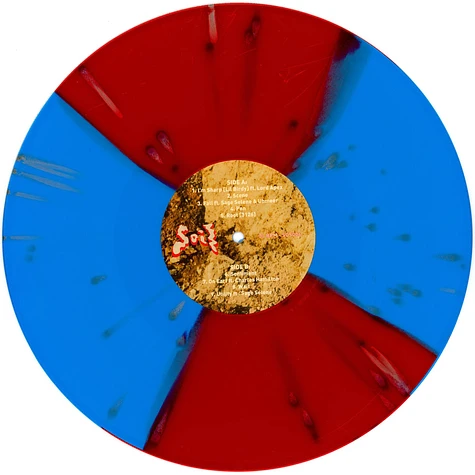 Hiero - Soil Blue & Red W/ Silver Splatter Vinyl Edition