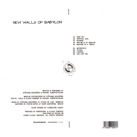 Stéphane Bissières & Raphaël Sibertin Blanc - New Walls Of Babylon