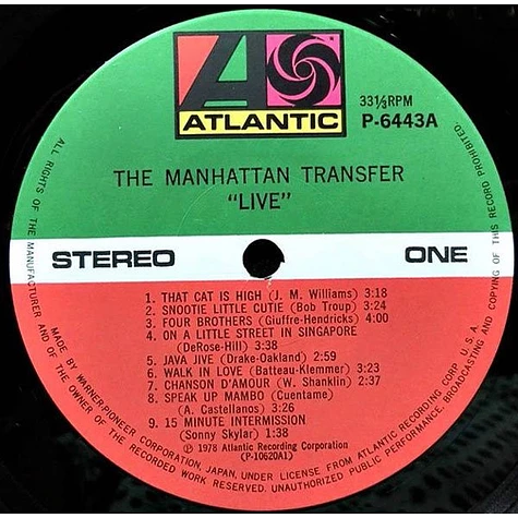 The Manhattan Transfer - Live