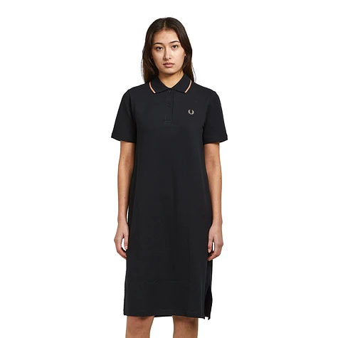 Fred Perry - Split Detail Pique Dress